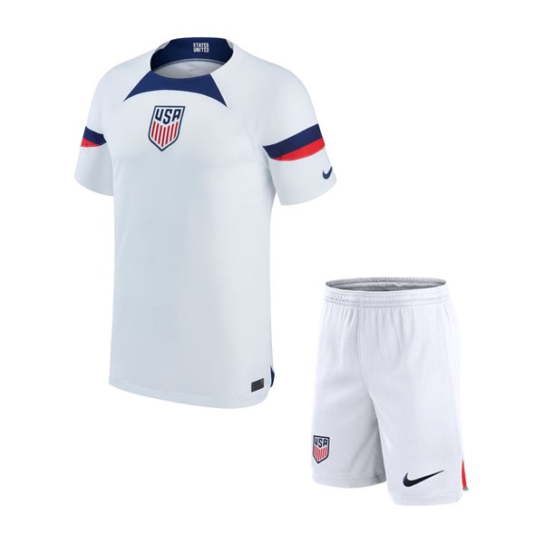 Camiseta Estados Unidos 1ª Niño 2022-2023